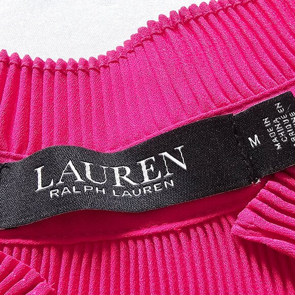 Stunning Pink Pleated Boho Blousy Top - Picture 5 of 8